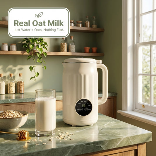 OatPress™ — The 8-in-1 Plant Milk Maker That Finally Makes A Homemade Oat Milk That Works In Your Tea